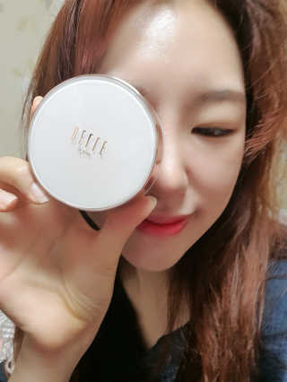 디어벨르 크림쿠션 DEAR BELLE CREAM COUSION — 5점을 준 리뷰어가 2020년 8월 올린 사용 사진