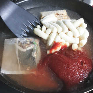 화곡미담 옛날 떡볶이 — 5점을 준 리뷰어가 2020년 4월 올린 사용 사진