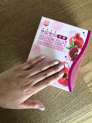 헬스업_쁘띠쁘띠석류콜라겐젤리_20g x 14포 — 5점을 준 리뷰어가 2020년 10월 올린 사용 사진