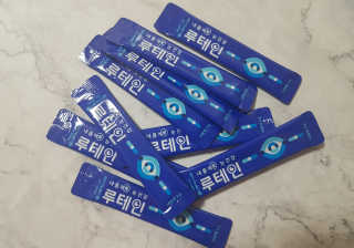 서울약사신협_내몸애눈건강루테인_2g x 50포 — 5점을 준 리뷰어가 2020년 4월 올린 사용 사진