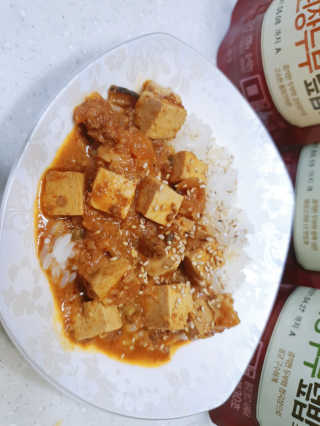 [풀무원] 큰건더기로 더 맛있게, 두부덮밥소스 3종 — 5점을 준 리뷰어가 2020년 12월 올린 사용 사진