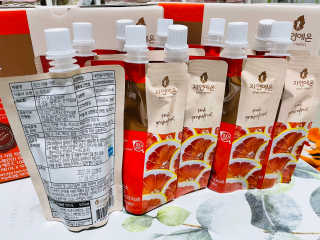 자연에온 핑크 자몽 착즙 100mL 10개입 2BOX — 5점을 준 리뷰어가 2020년 11월 올린 사용 사진