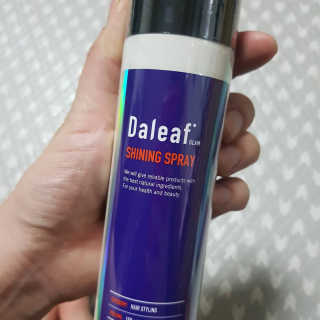 달리프 글램 샤이닝 스프레이 150ml — 5점을 준 리뷰어가 2020년 4월 올린 사용 사진