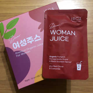 이로아 디어 여성주스_10포 — 5점을 준 리뷰어가 2020년 10월 올린 사용 사진