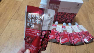 자연에온 몽모랑시 타트체리 착즙 100mL 10개입 2BOX — 5점을 준 리뷰어가 2020년 11월 올린 사용 사진