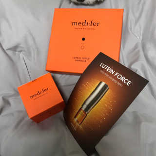 메디페르 [ 1+1 ] 루테인앰플세트 1개 + 루테인크림 50ml 1개 — 3점을 준 리뷰어가 2020년 11월 올린 사용 사진
