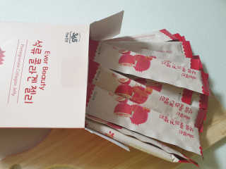 365더건강 에버뷰티 석류콜라겐 젤리 — 5점을 준 리뷰어가 2020년 8월 올린 사용 사진