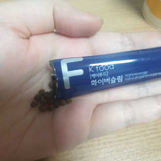 똥기사의 케이푸드 화이버슬림 — 4점을 준 리뷰어가 2020년 7월 올린 사용 사진
