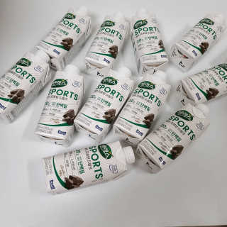 셀렉스스포츠 셀렉스 스포츠 드링크 초콜릿 _ 330ml x 12팩 — 5점을 준 리뷰어가 2020년 11월 올린 사용 사진