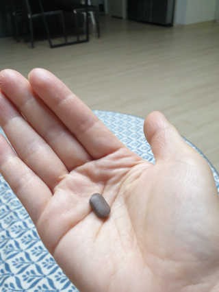조은약초 꿀잠큐어 제주 감태추출물 감태정 600mg — 5점을 준 리뷰어가 2020년 5월 올린 사용 사진