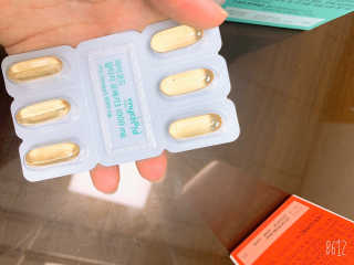 JW중외제약 마이코드 알티지 오메가3 1000 mg — 5점을 준 리뷰어가 2020년 7월 올린 사용 사진