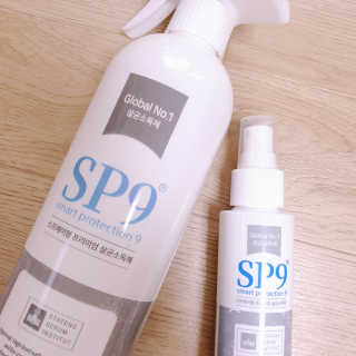 SP9 스프레이형 프리미엄 살균소독제 500ml+100ml — 5점을 준 리뷰어가 2020년 11월 올린 사용 사진