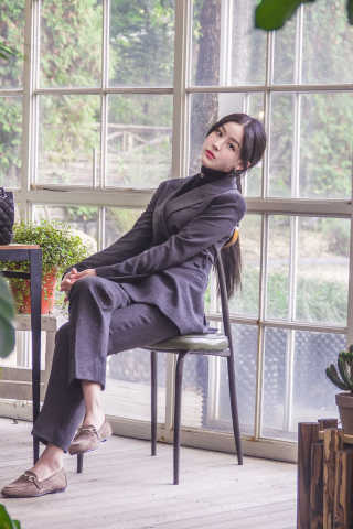 세인트디보스 스웨이드 로퍼 플랫 1cm — 5점을 준 리뷰어가 2020년 10월 올린 사용 사진