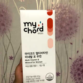 JW중외제약 마이코드 멀티비타민미네랄 포 우먼 — 5점을 준 리뷰어가 2020년 8월 올린 사용 사진
