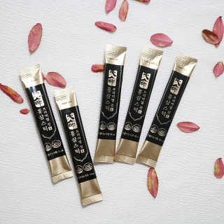 헬스업_천명진프리미엄홍삼스틱_10ml x 30포 — 5점을 준 리뷰어가 2020년 11월 올린 사용 사진