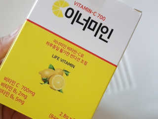 이너미인 VITAMIN-C 700 — 5점을 준 리뷰어가 2020년 9월 올린 사용 사진