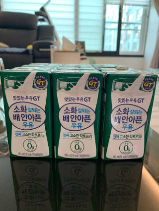 남양유업 소화잘되는 배안아픈 우유 멸균 12EA — 5점을 준 리뷰어가 2020년 12월 올린 사용 사진