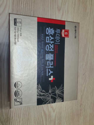 서울약사신협_투데이홍삼정플러스스틱_10g x 30포 — 5점을 준 리뷰어가 2020년 12월 올린 사용 사진