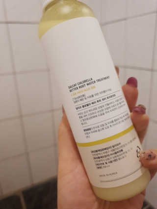 달리프 클로렐라 베러 루트 워터트리트먼트 200ml — 5점을 준 리뷰어가 2020년 12월 올린 사용 사진