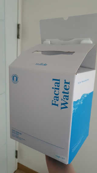[설랩] 클렌징워터 세안수 500ml x 6팩 — 3점을 준 리뷰어가 2020년 7월 올린 사용 사진