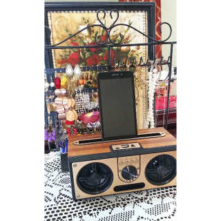 SEVIZ RETRO20W 레트로 블루투스 스피커 — 3.5점을 준 리뷰어가 2020년 9월 올린 사용 사진