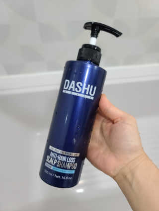 다슈코리아 다슈 데일리 단백질 한방 두피 골드 샴푸 500ml — 5점을 준 리뷰어가 2020년 7월 올린 사용 사진