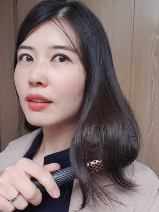 아이캔디 레인보우 뿌리볼륨 핫컬링 브러쉬 — 5점을 준 리뷰어가 2020년 10월 올린 사용 사진