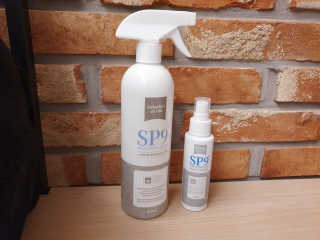 SP9 스프레이형 프리미엄 살균소독제 500ml+100ml — 5점을 준 리뷰어가 2020년 11월 올린 사용 사진