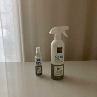 SP9 스프레이형 프리미엄 살균소독제 500ml+100ml — 5점을 준 리뷰어가 2020년 12월 올린 사용 사진