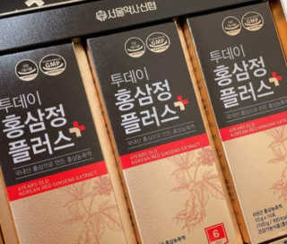 서울약사신협_투데이홍삼정플러스스틱_10g x 30포 — 5점을 준 리뷰어가 2020년 12월 올린 사용 사진