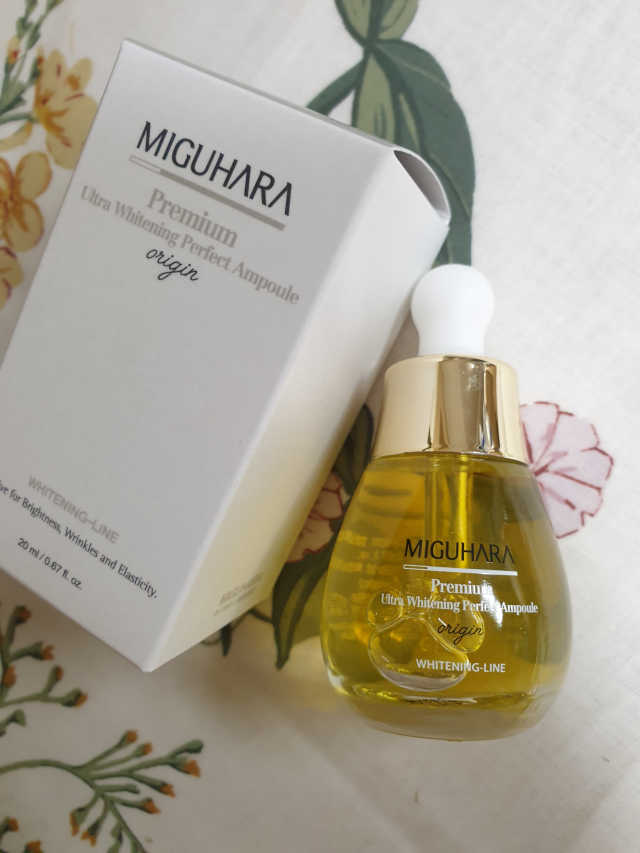 프리미엄 울트라 화이트닝 퍼펙트 앰플 오리진  20ml 리뷰 사진