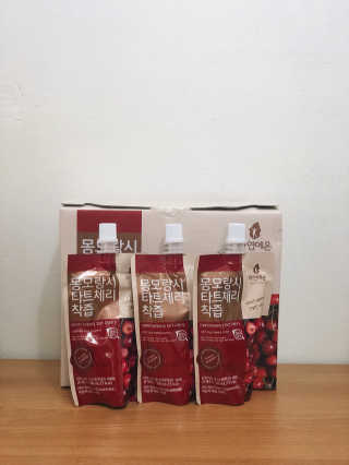 자연에온 몽모랑시 타트체리 착즙 100mL 10개입 2BOX — 4점을 준 리뷰어가 2020년 10월 올린 사용 사진