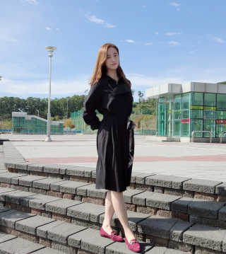 세인트디보스 스웨이드 로퍼 플랫 1cm — 5점을 준 리뷰어가 2020년 10월 올린 사용 사진