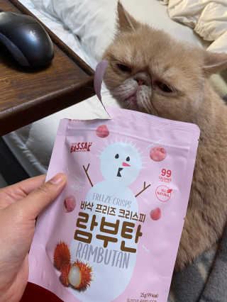 BASSAK 바삭 프리즈 크리스피 3종 — 4점을 준 리뷰어가 2020년 11월 올린 사용 사진