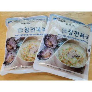 바다는다웰빙이다 완도사랑 전복죽 250g - 2팩 + 전복장조림 2팩 — 5점을 준 리뷰어가 2020년 11월 올린 사용 사진