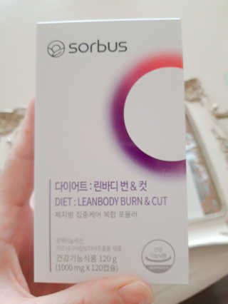 소버스 다이어트 린바디 번앤컷 — 5점을 준 리뷰어가 2020년 6월 올린 사용 사진