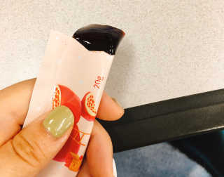 365더건강 에버뷰티 석류콜라겐 젤리 — 5점을 준 리뷰어가 2020년 6월 올린 사용 사진