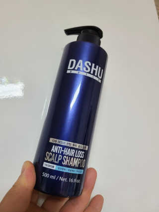 다슈코리아 다슈 데일리 단백질 한방 두피 골드 샴푸 500ml — 5점을 준 리뷰어가 2020년 11월 올린 사용 사진