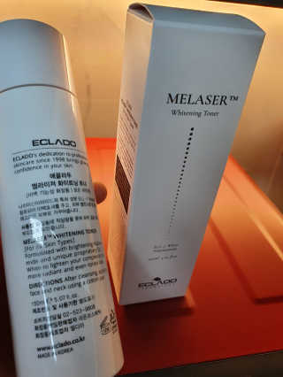 ECLADO 에끌라두 멜라이져 화이트닝 토너 — 5점을 준 리뷰어가 2020년 10월 올린 사용 사진