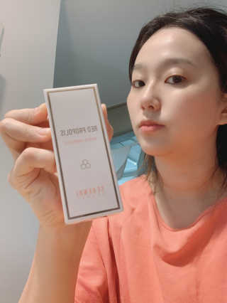 세렌디뷰티 레드 프로폴리스 트리플 앰플 — 4점을 준 리뷰어가 2020년 9월 올린 사용 사진