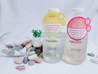 Purebble 당김없이 속촉촉_퓨어블 핸드워시 3종 [랜덤발송] — 5점을 준 리뷰어가 2020년 8월 올린 사용 사진