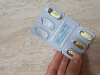 JW중외제약 마이코드 알티지 오메가3 1000 mg — 3점을 준 리뷰어가 2020년 7월 올린 사용 사진