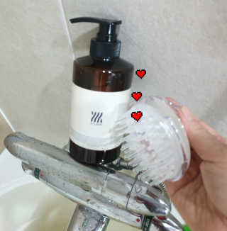 에이처드 유산균 탈모 샴푸 500ml — 5점을 준 리뷰어가 2020년 8월 올린 사용 사진