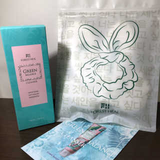 포레스트힐 SS 그린 밸런스 클렌져 100ml + 헤어밴드 — 5점을 준 리뷰어가 2020년 4월 올린 사용 사진
