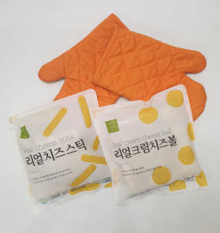 가치식탁 리얼치즈스틱, 리얼크림치즈볼 — 5점을 준 리뷰어가 2020년 6월 올린 사용 사진