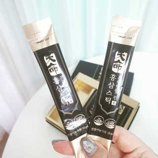 헬스업_천명진프리미엄홍삼스틱_10ml x 30포 — 5점을 준 리뷰어가 2020년 8월 올린 사용 사진