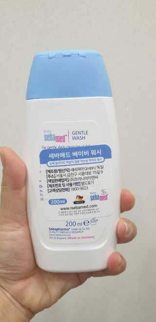 세바메드 베이비 바디워시 200ml — 5점을 준 리뷰어가 2020년 7월 올린 사용 사진