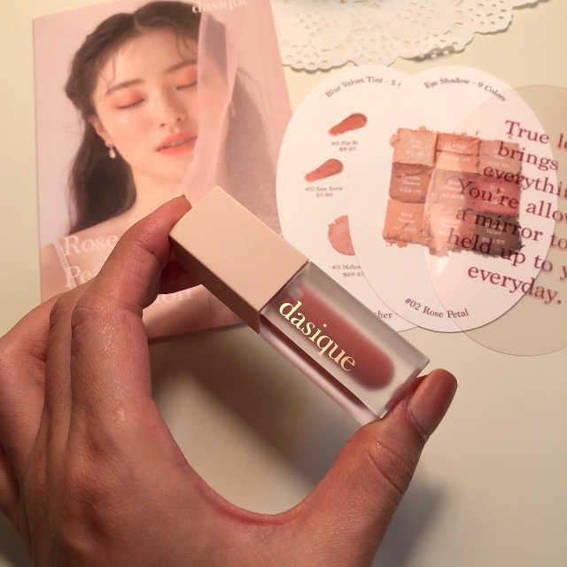 데이지크 블러 벨벳 틴트 리뷰 사진