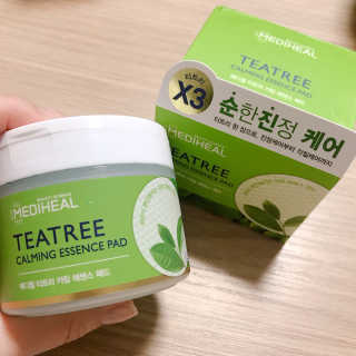 메디힐 티트리 카밍 에센스 패드 — 5점을 준 리뷰어가 2020년 8월 올린 사용 사진