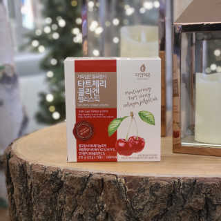 자연에온 가득담은 몽모랑시 타트체리 콜라겐 젤리스틱 — 5점을 준 리뷰어가 2020년 12월 올린 사용 사진